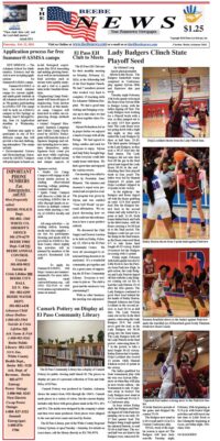 February 22 2024 Paper Edition Beebe News   PageOne022224 200x401 